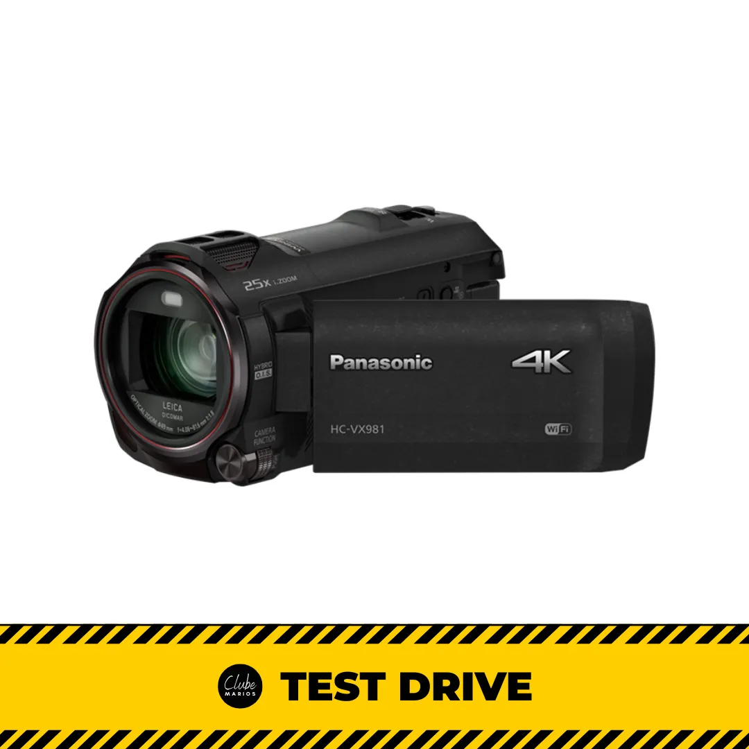 Kit Filmadora Panasonic HC-VX981K 4K Ultra HD