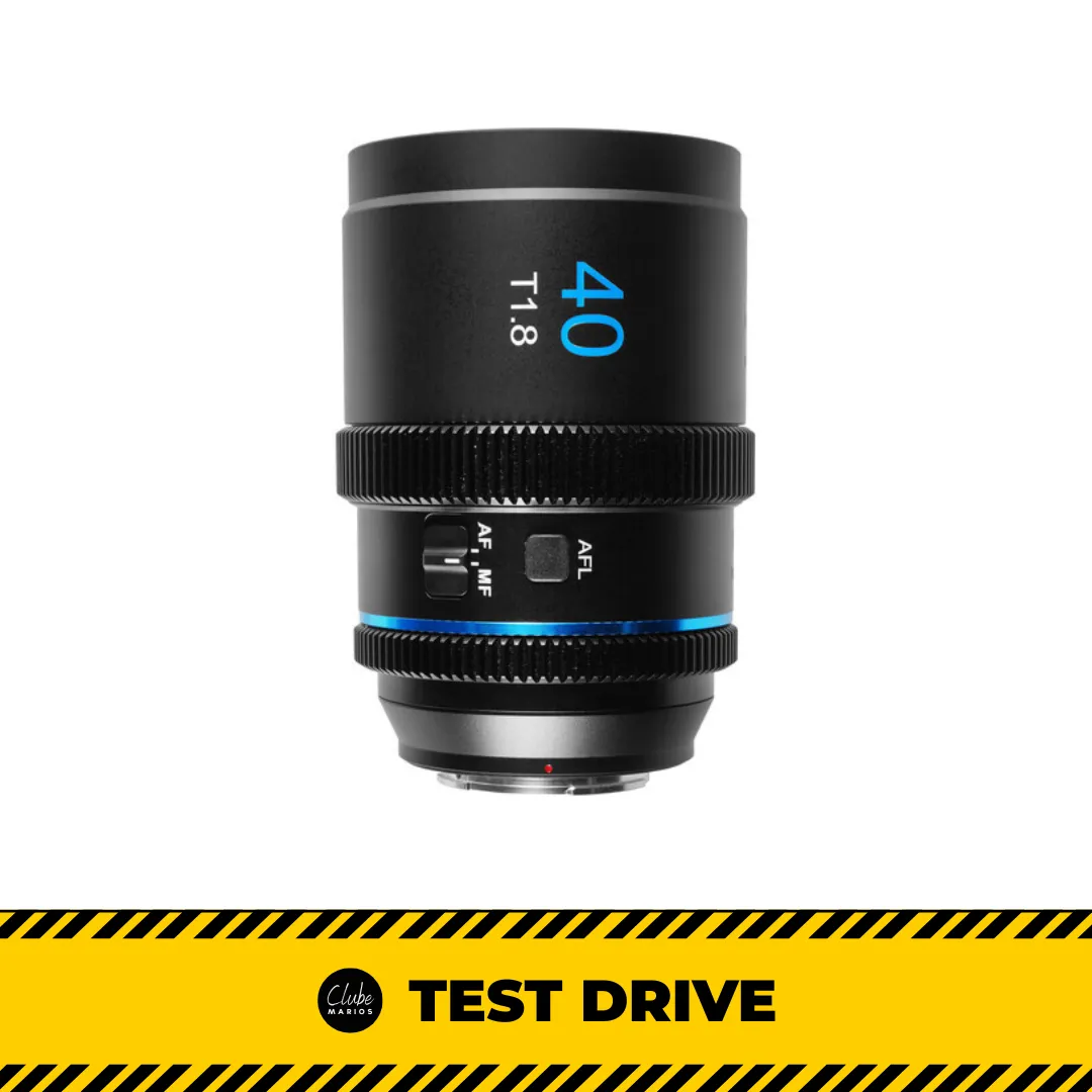 Lente Sirui 40mm T1.8 1.33x Anamorphic Sony E