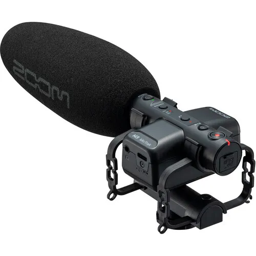 Kit Microfone Shotgun Gravador Zoom M3