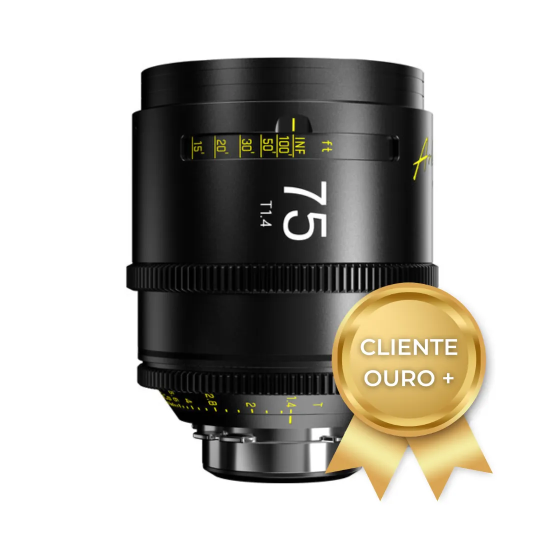 Lente DZOFilm Arles Prime 75mm T1.4 FF/VV (ARRI PL)