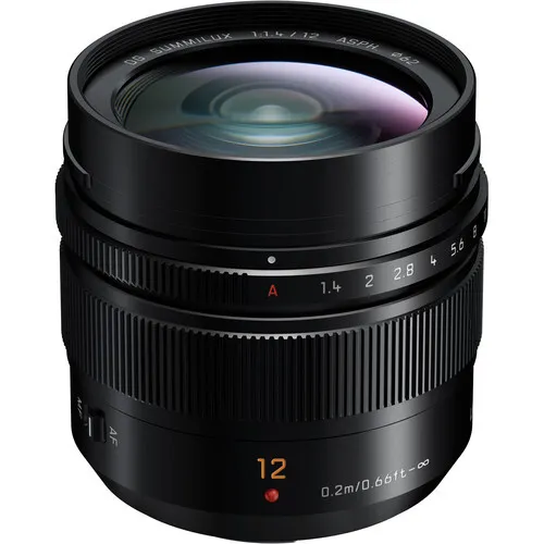 Lente Panasonic Leica DG Summilux 12mm f/1.4 ASPH (MFT)