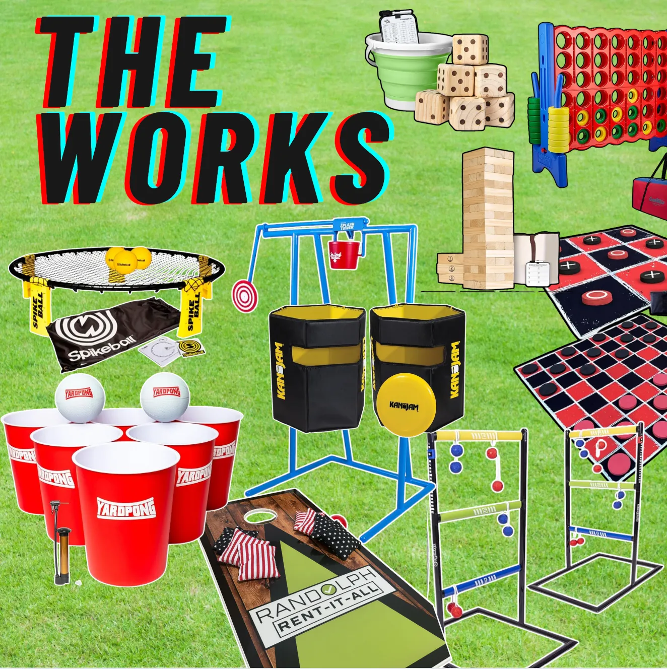 Yard Games: THE WORKS