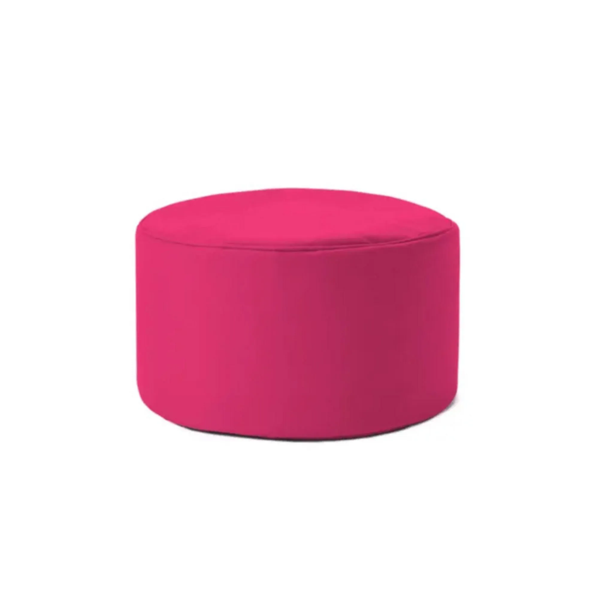 LES Outdoor Beanbag Pouf Pink Rent Furniture in Qatar LES The