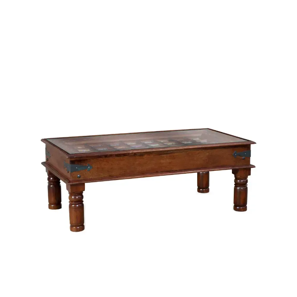 LES Handcrafted Rectangular Arabic Coffee Table - 60 x 120 cm | Rent ...