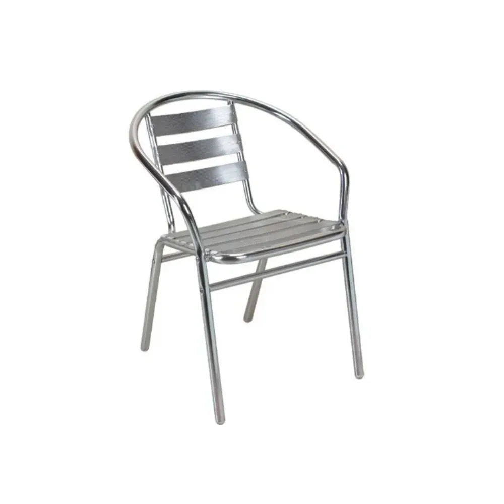 LES Stackable Aluminum Chair Rent Furniture in Qatar LES The