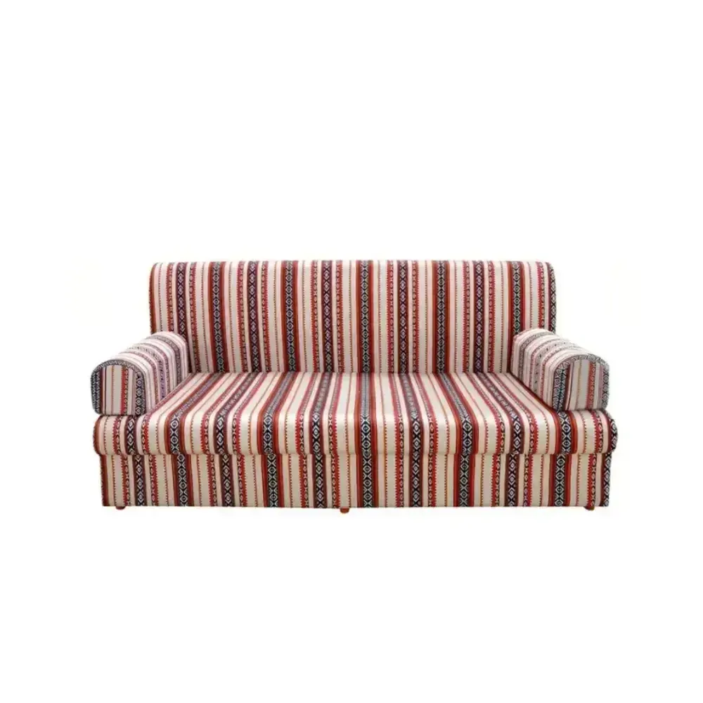LES Majlis Style Sofa 4 Seater White Sadu Rent Furniture in Qatar LES The Rental Company