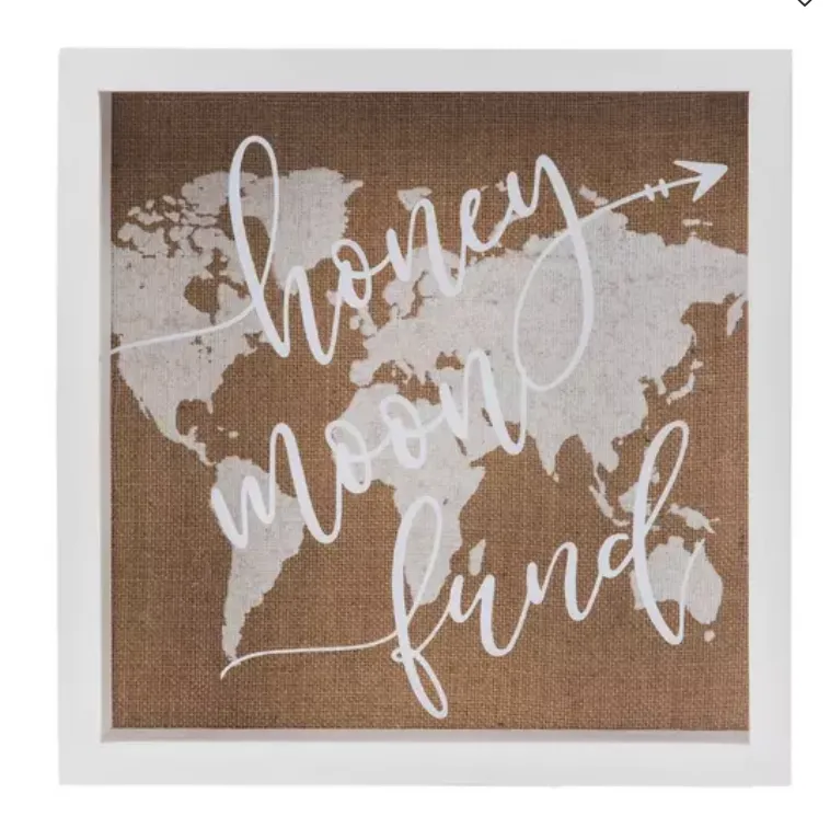 Honeymoon Fund Box 