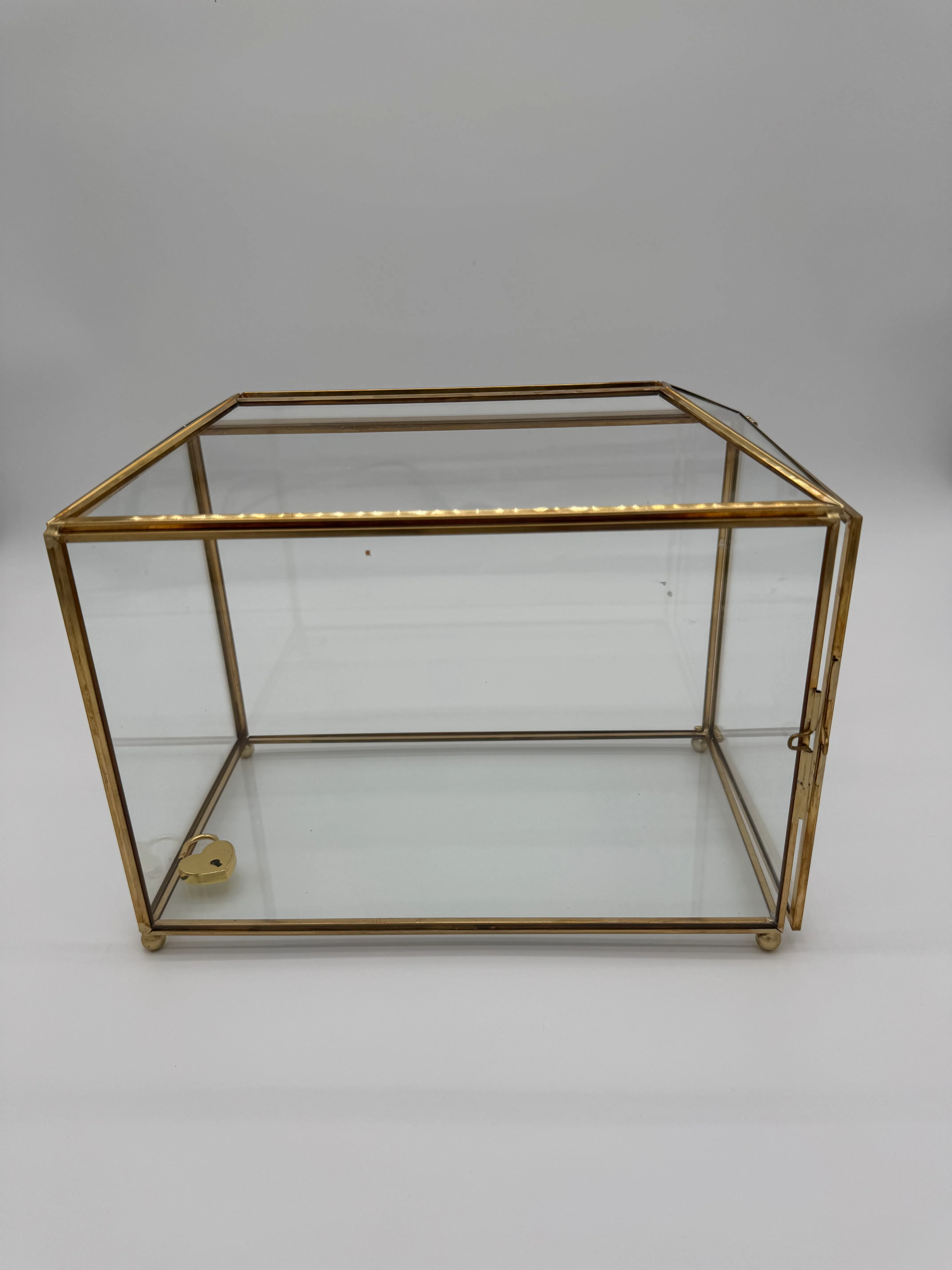 Glass Card Box 