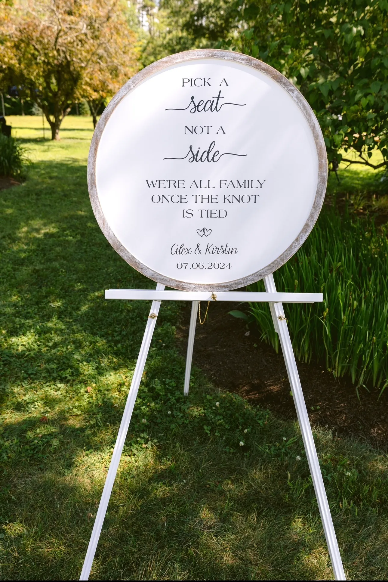 White Easel 