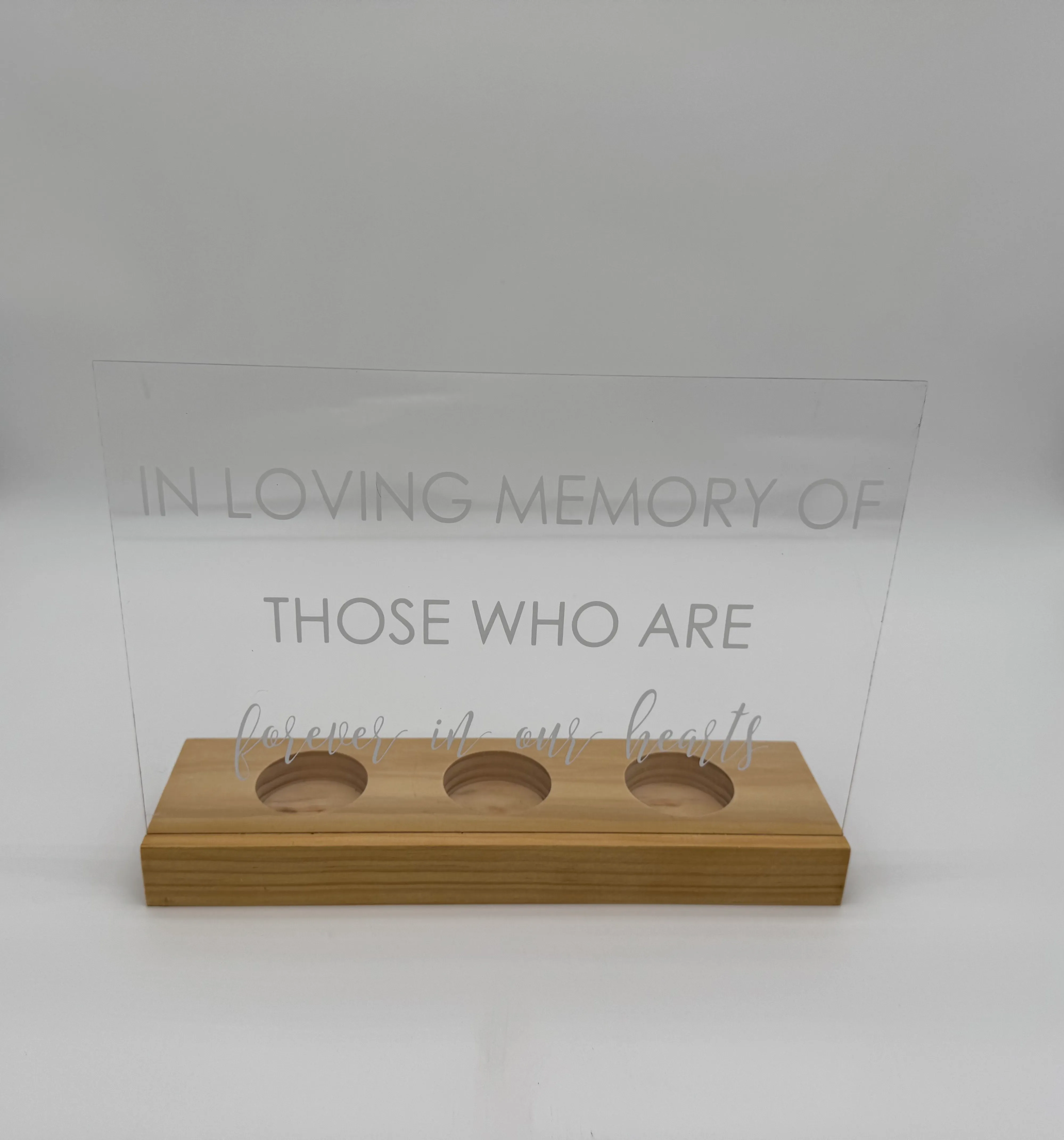 In Loving Memory Sign 