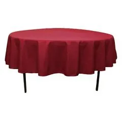 Burgundy Polyester