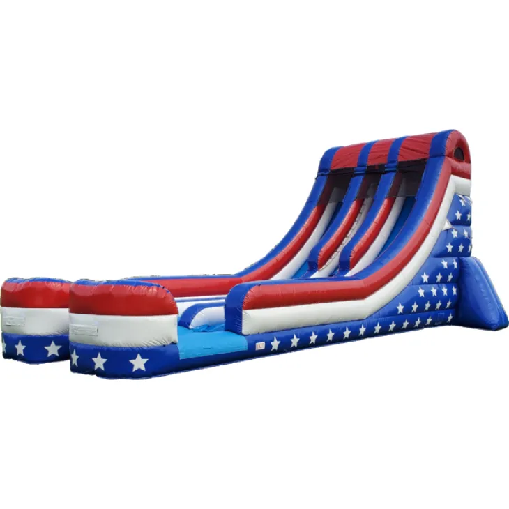 Stars and Stripe Inflatable Slide