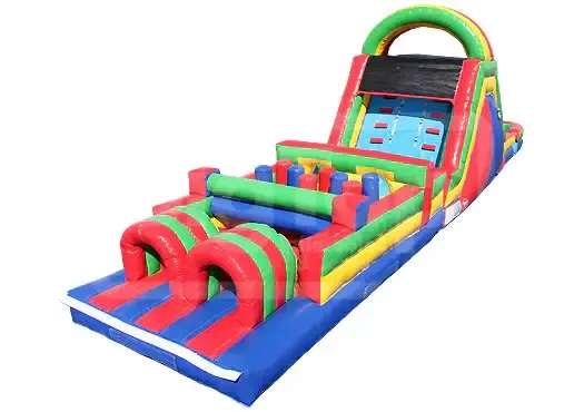 51' Obstacle Course <br> L: 51' x W: 11' x H: 15' <br> DRY ONLY