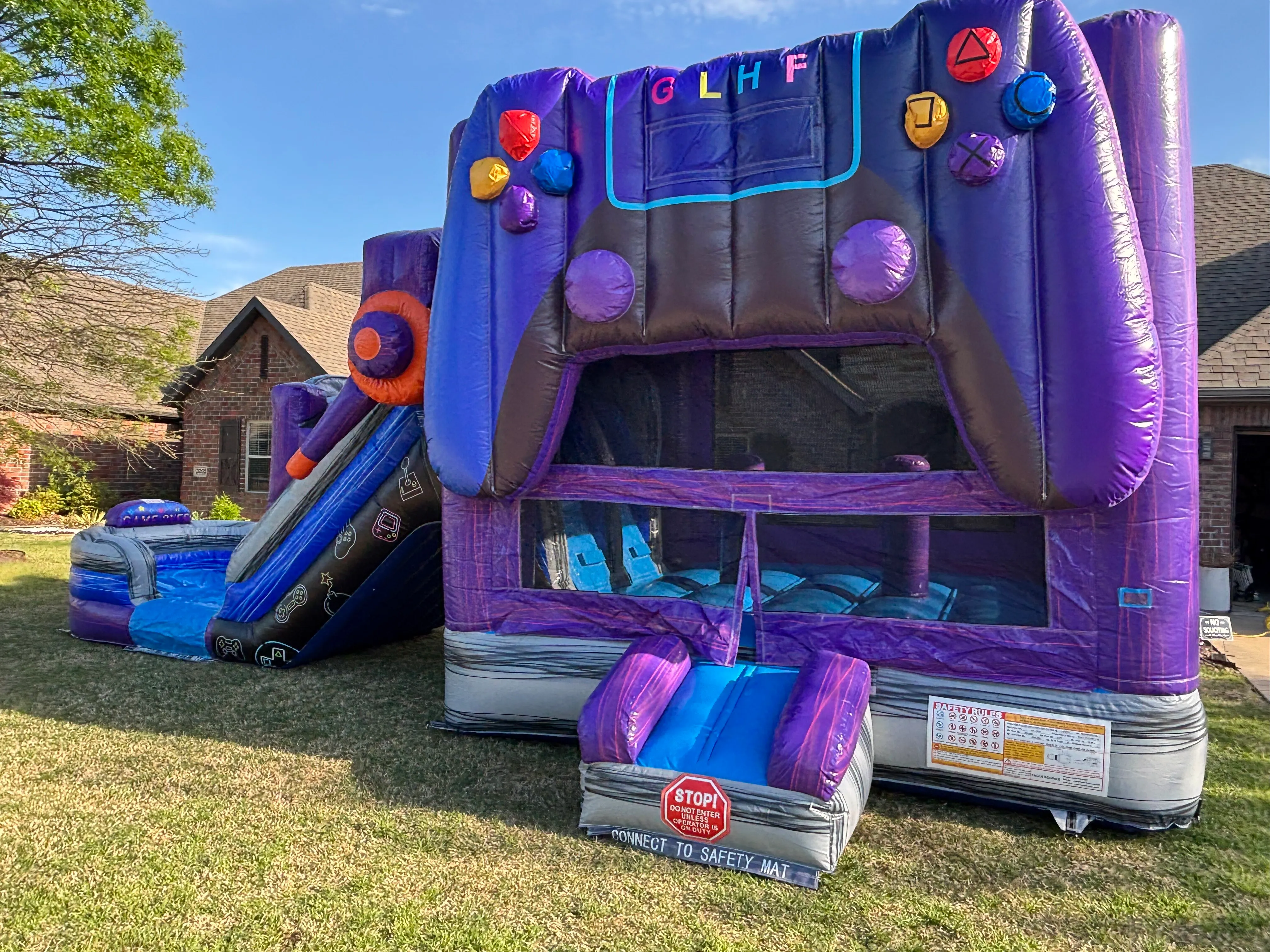Gamer Combo XL <br> L: 29' x W: 12' x H: 12' <br> WET OR DRY