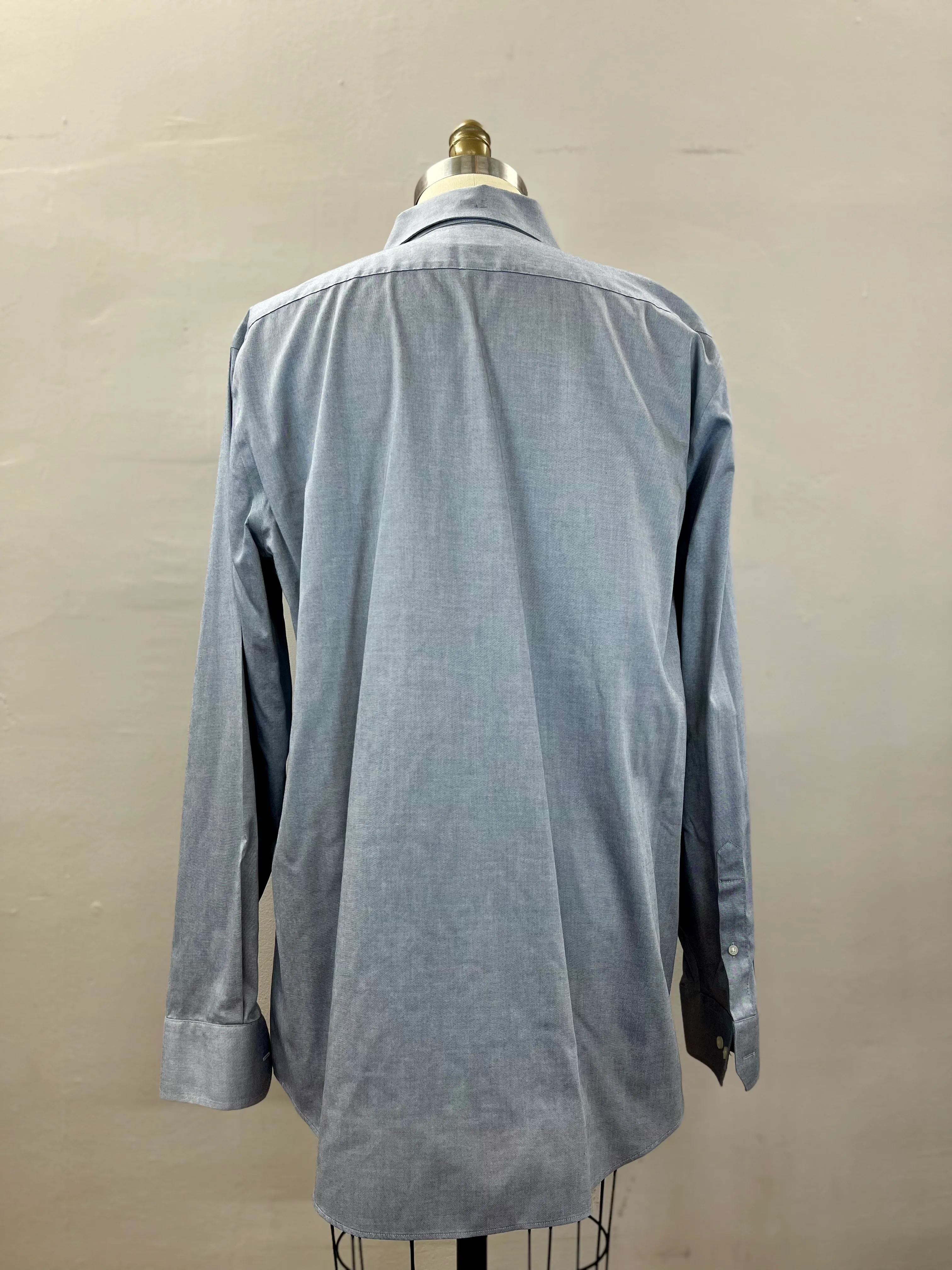 47. MENS BUTTON DOWN SIZE 17 36/37