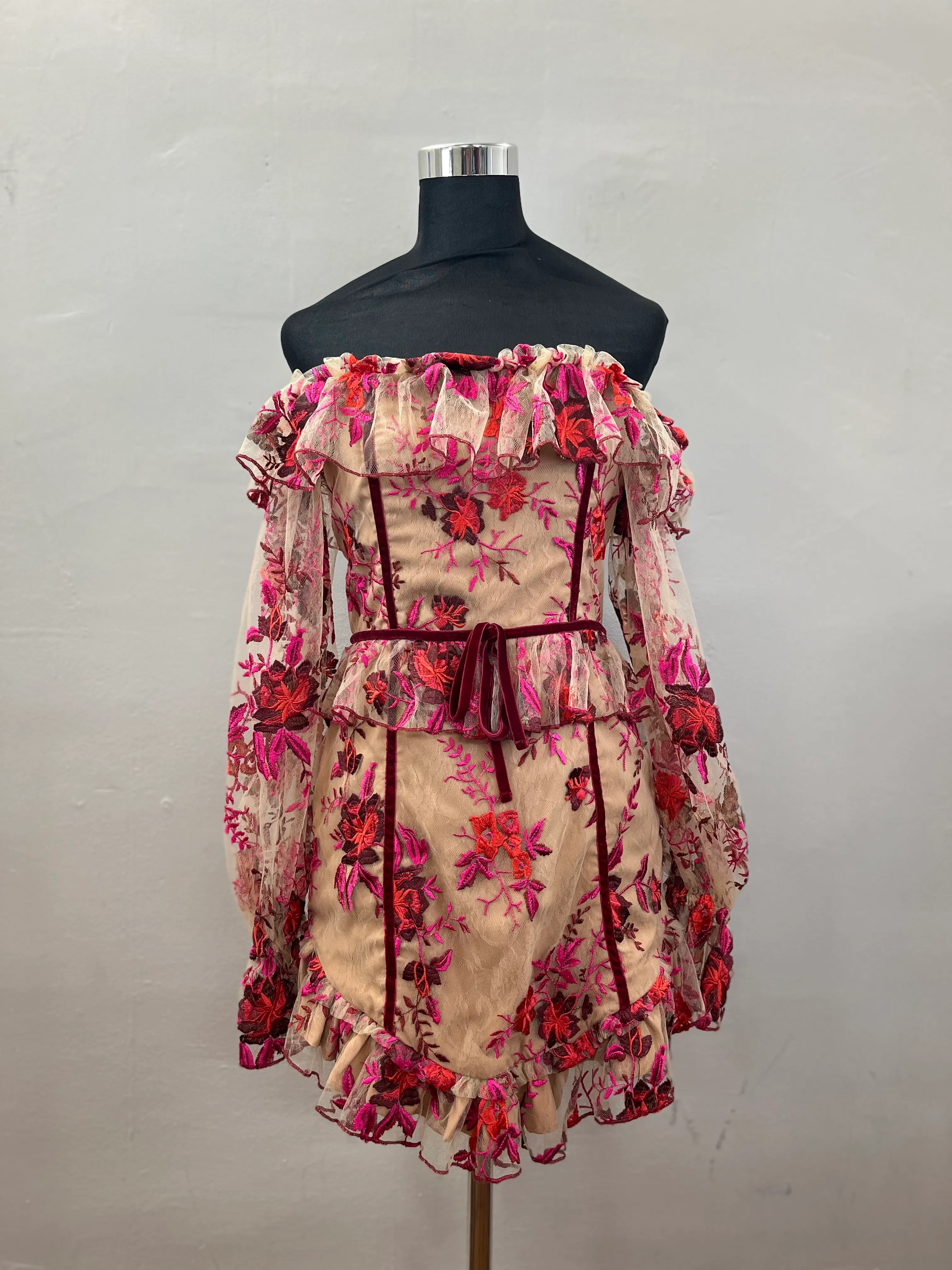 WOMENS MAJORELLE DRESS SIZE S
