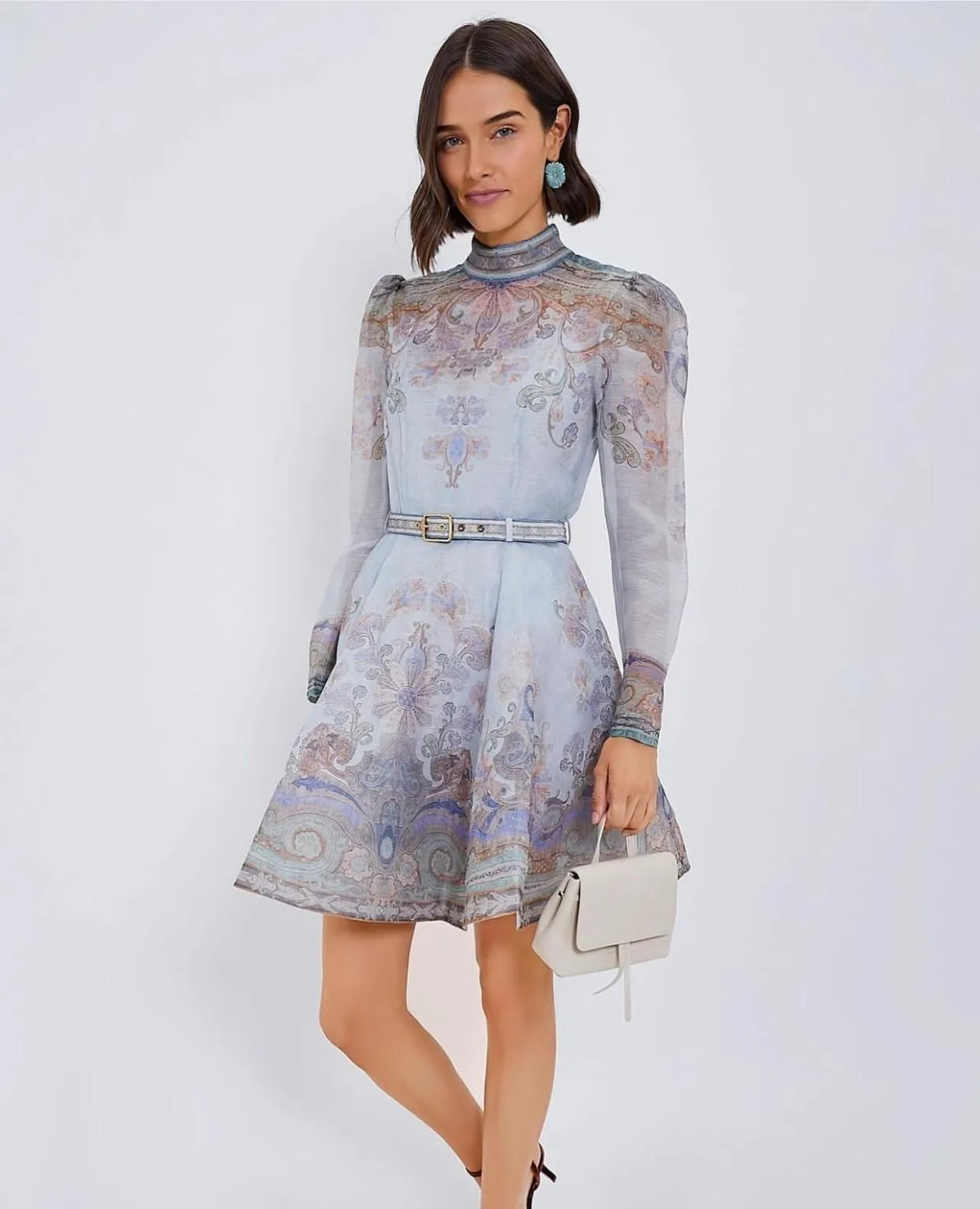 Eden Belted Mini Dress
