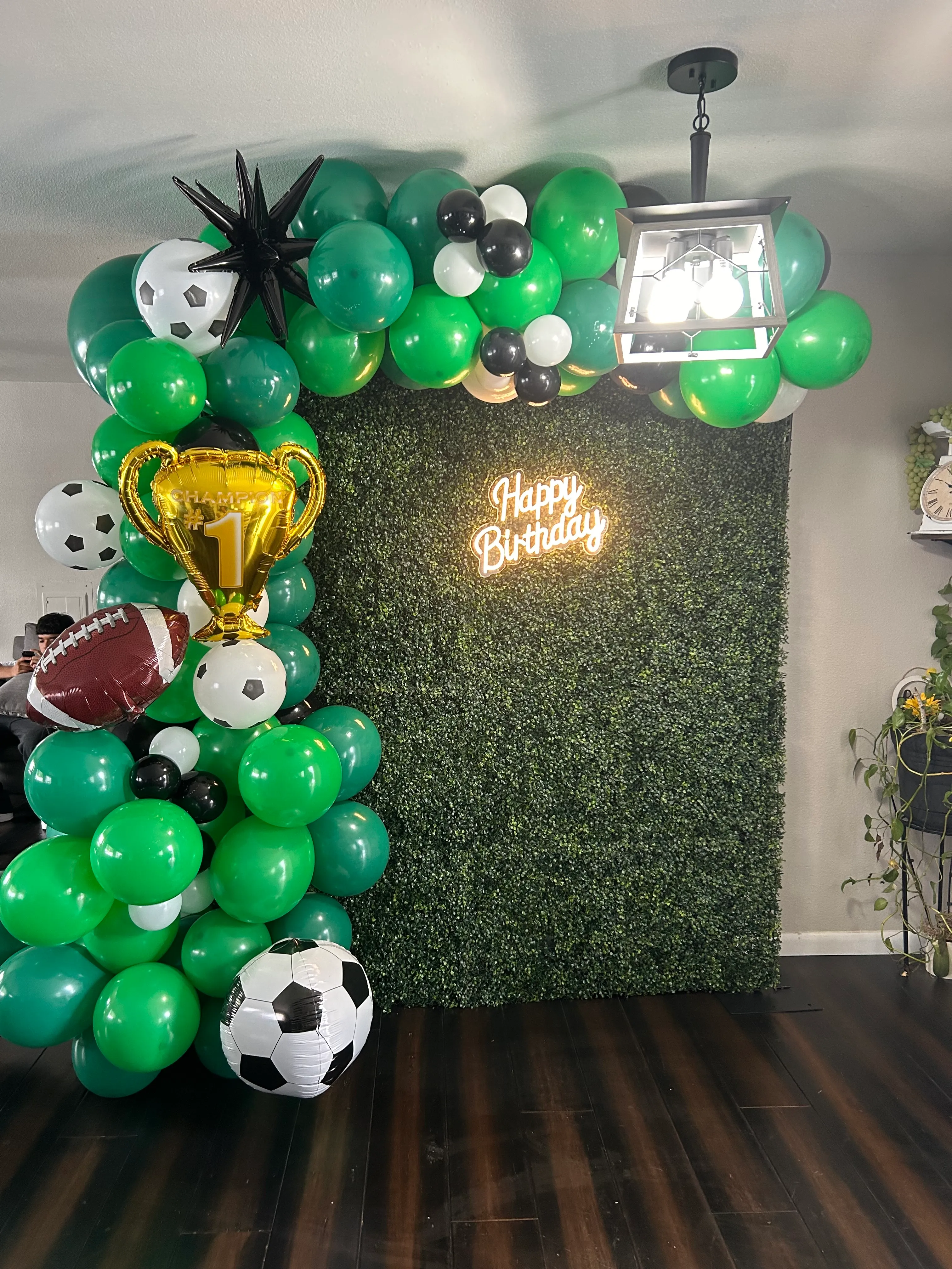 Custom Backdrop Decor