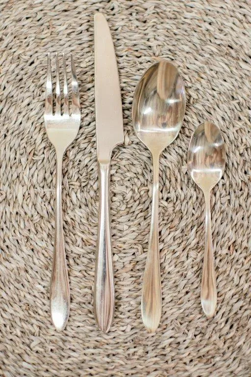 Ct006 Brushed Gold Cutlery