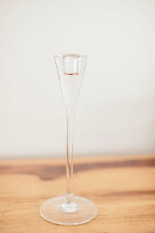 Gl019 Jenna Stemmed Candle Holder 28cm