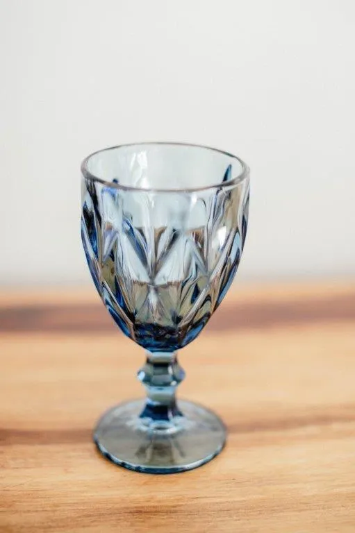 Cg011 Blue Tint Glass 17cm