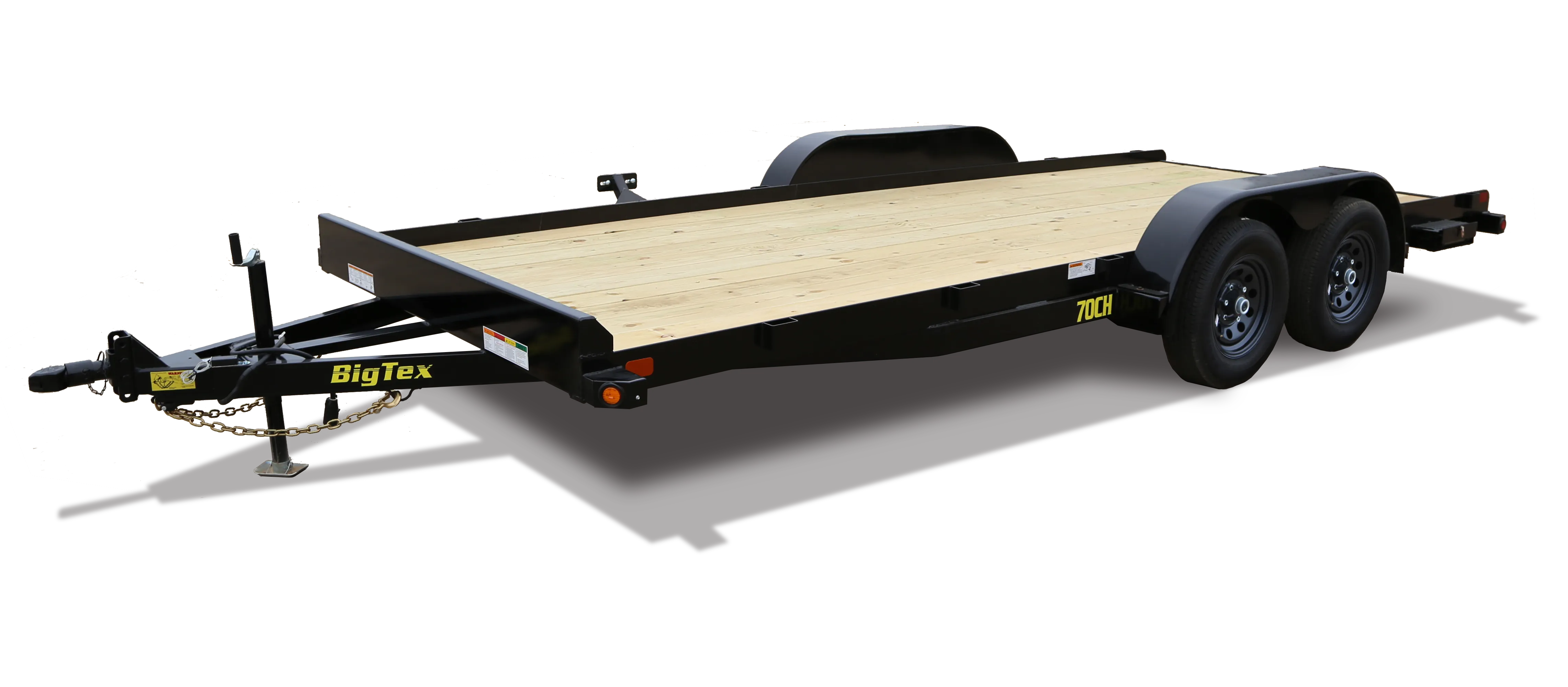 BIG TEX 20′ CAR HAULER WITH DOVETAIL - 70CH-20