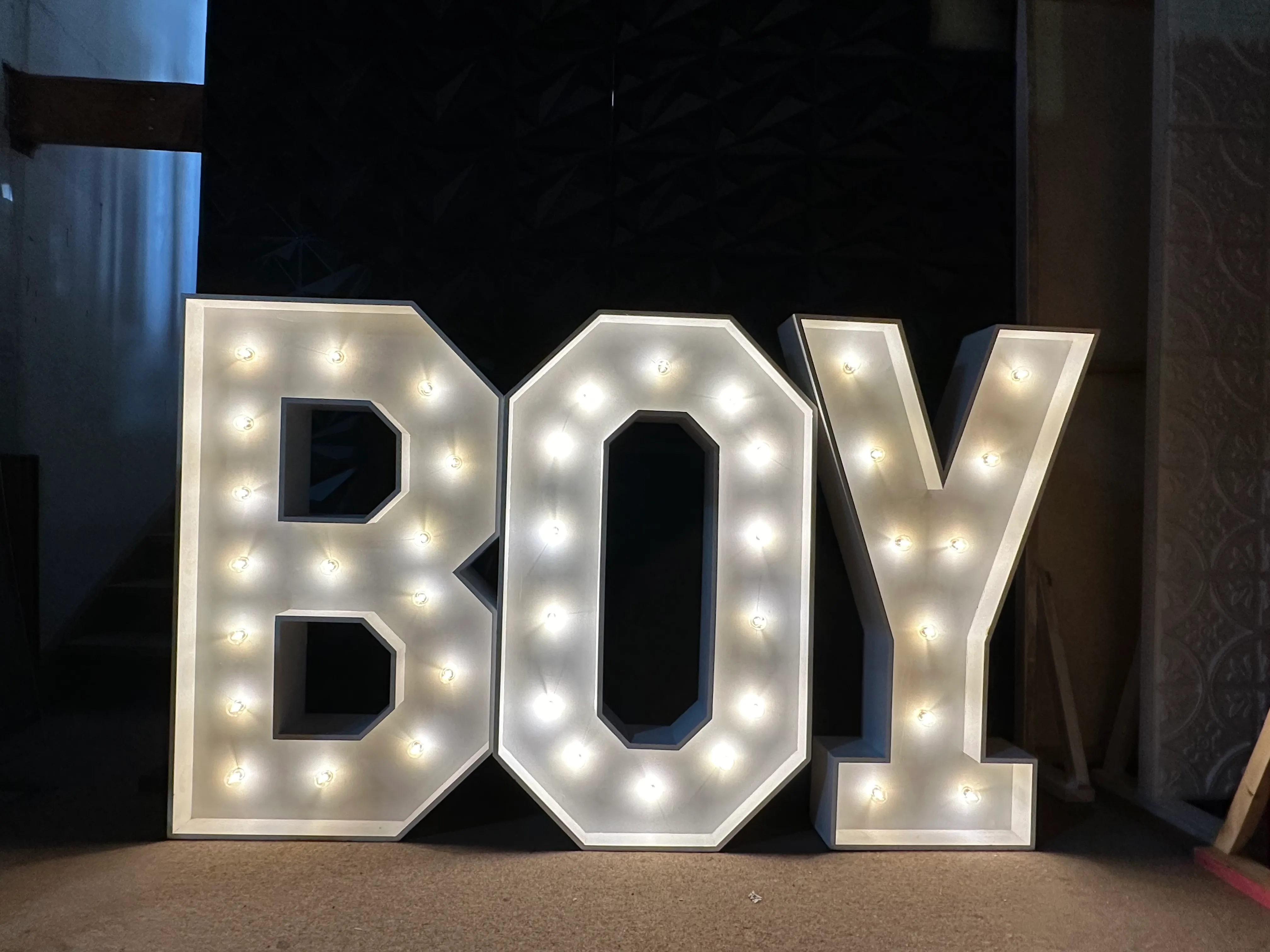 4ft Marquee BOY 