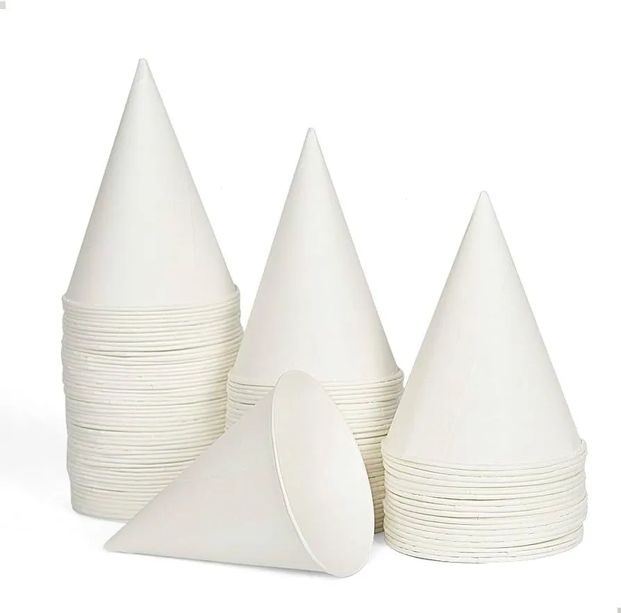 50 Pack of 6oz Snow Cone Paper