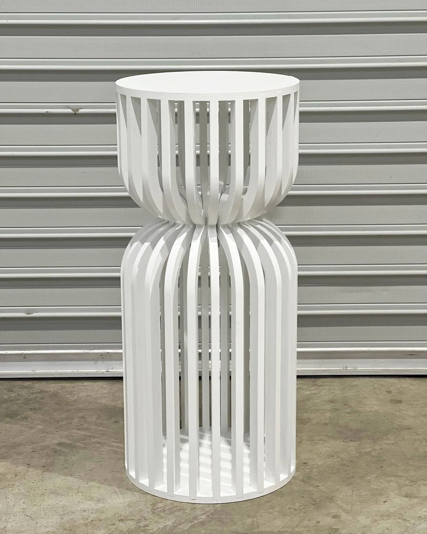 Slatted Pedestal