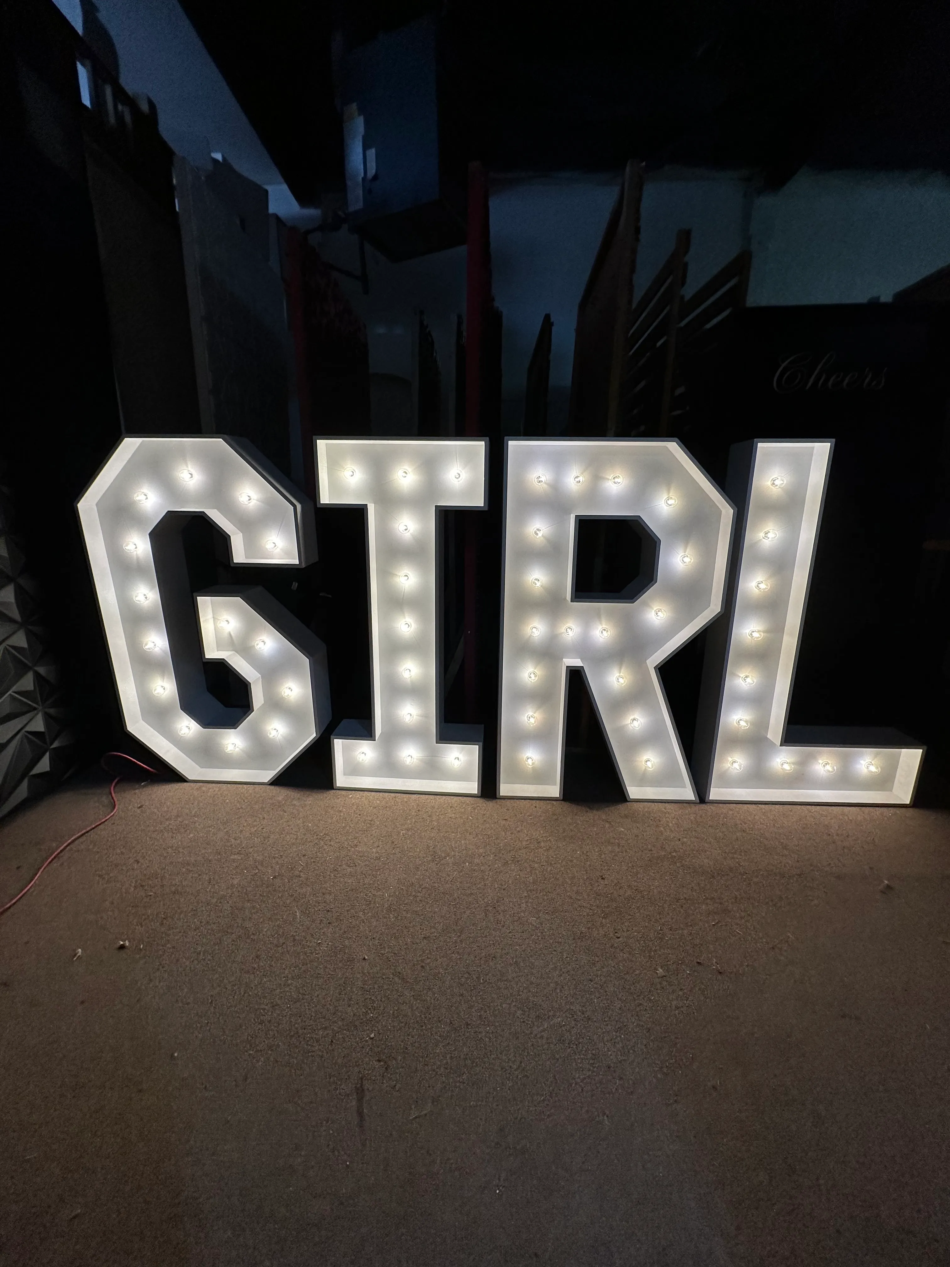 4FT Marquee GIRL