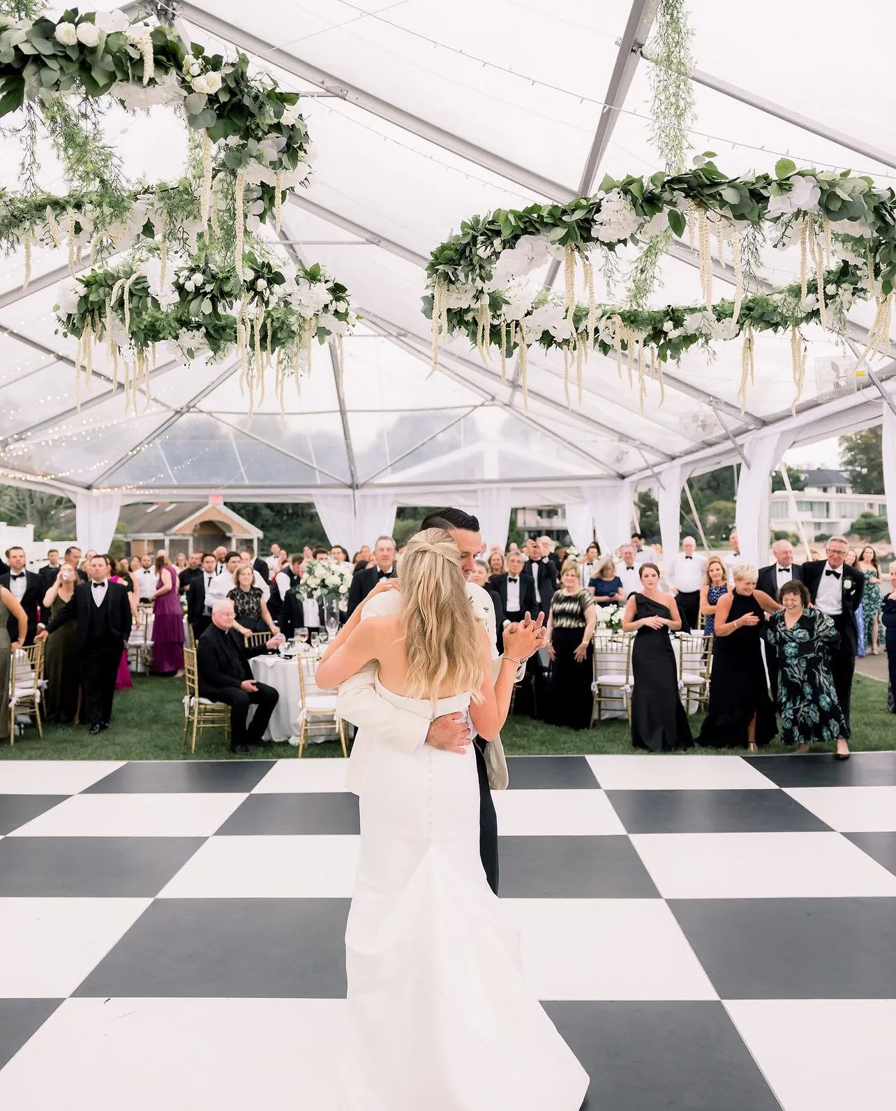 Checkered Dance Floor 12x12