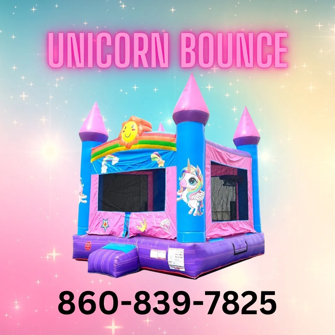 Unicorn Bounce House 