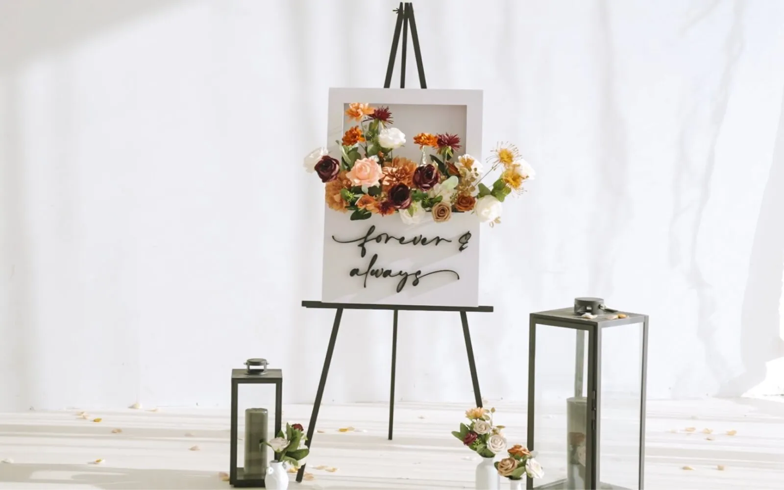 Welcome Flower Box For Easel