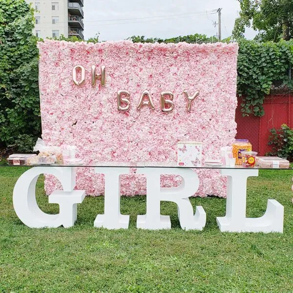 Girl Letter Table 
