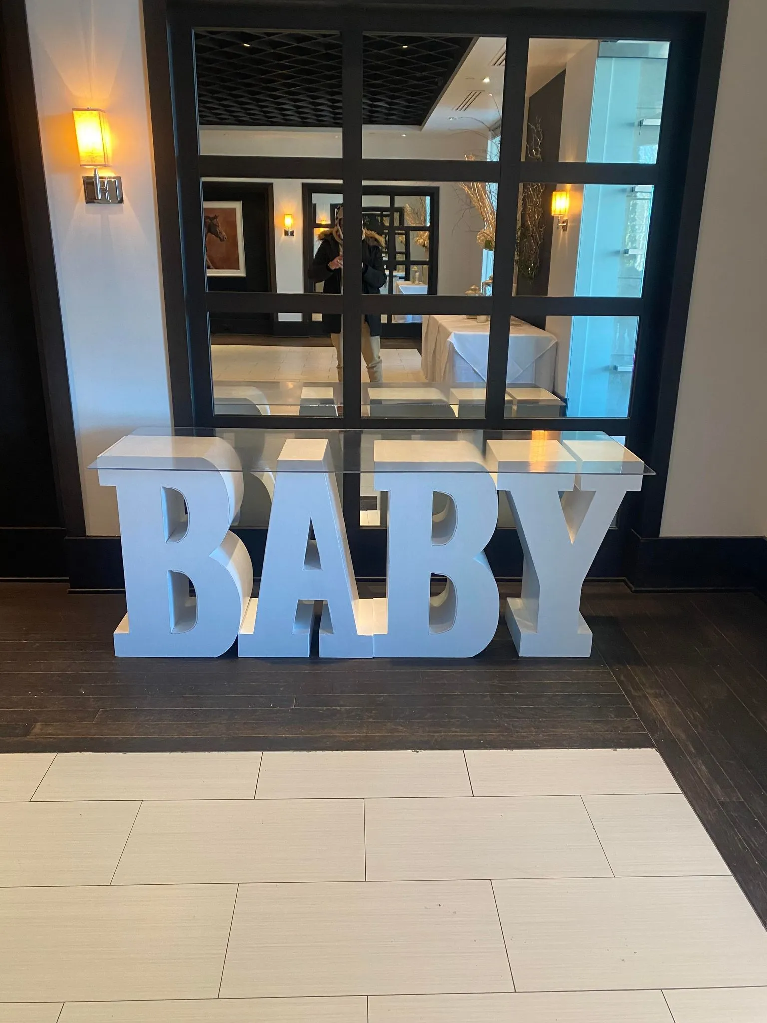 BABY Letter Table 