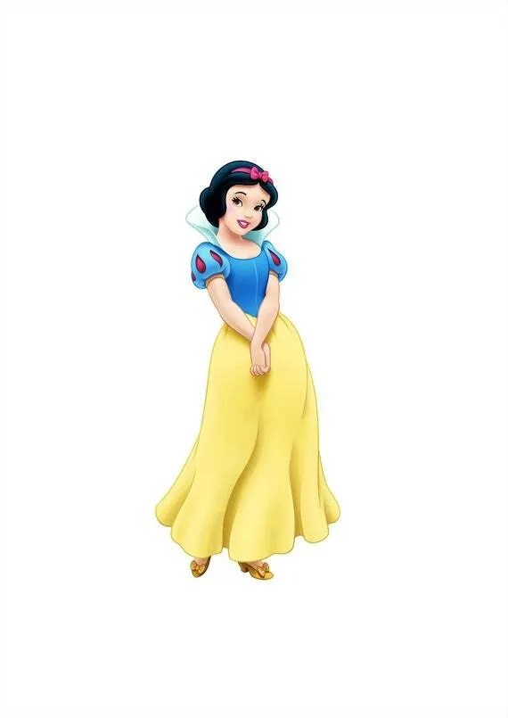 8ft Snow White Princess Picture Frame
