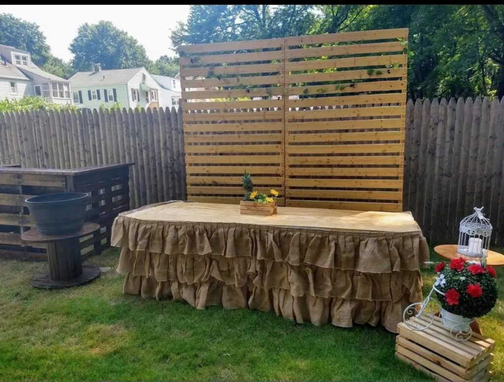 Rustic Wood Backdrop 