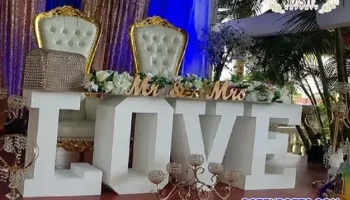 LOVE Letter Table 