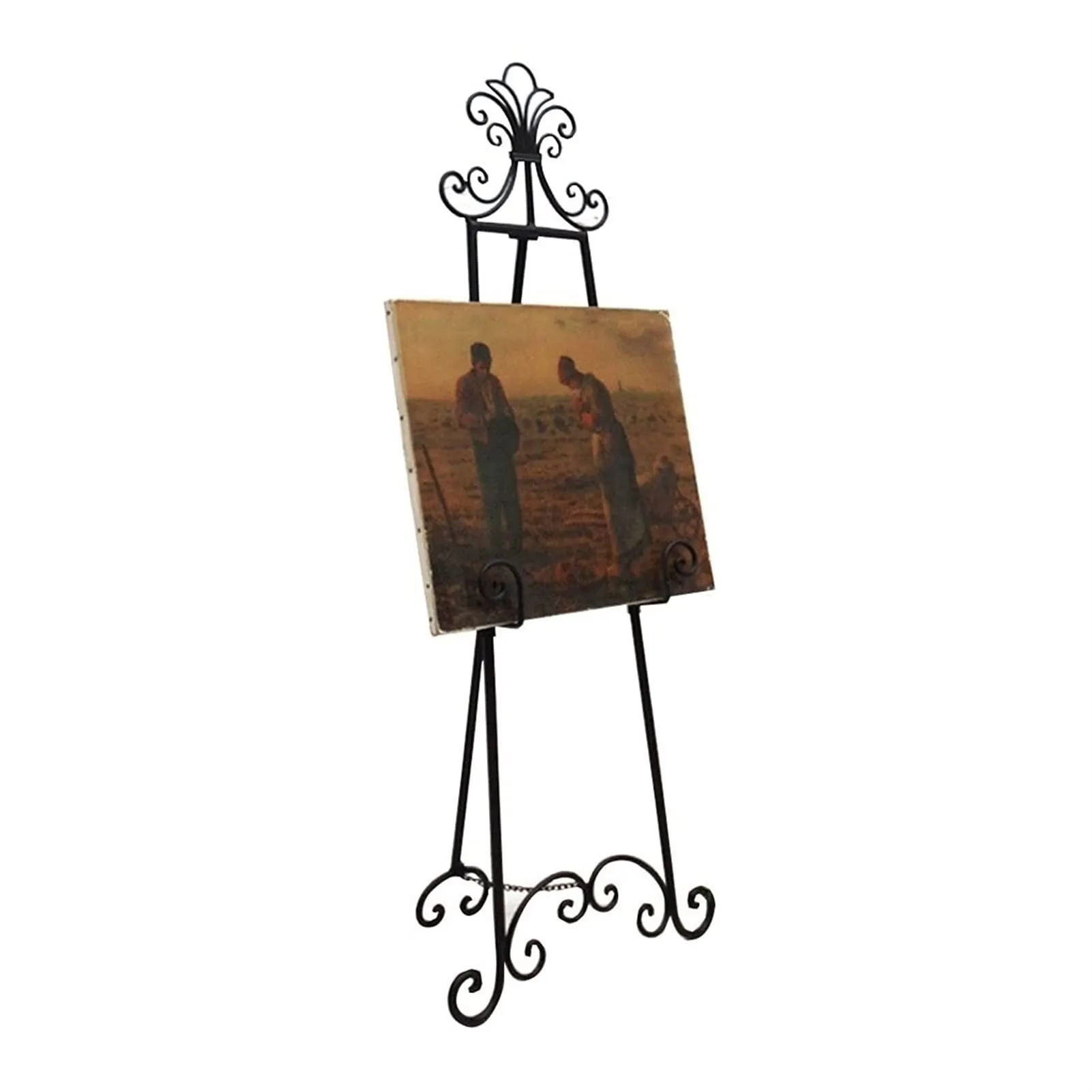 4FT Black Metal Easel 