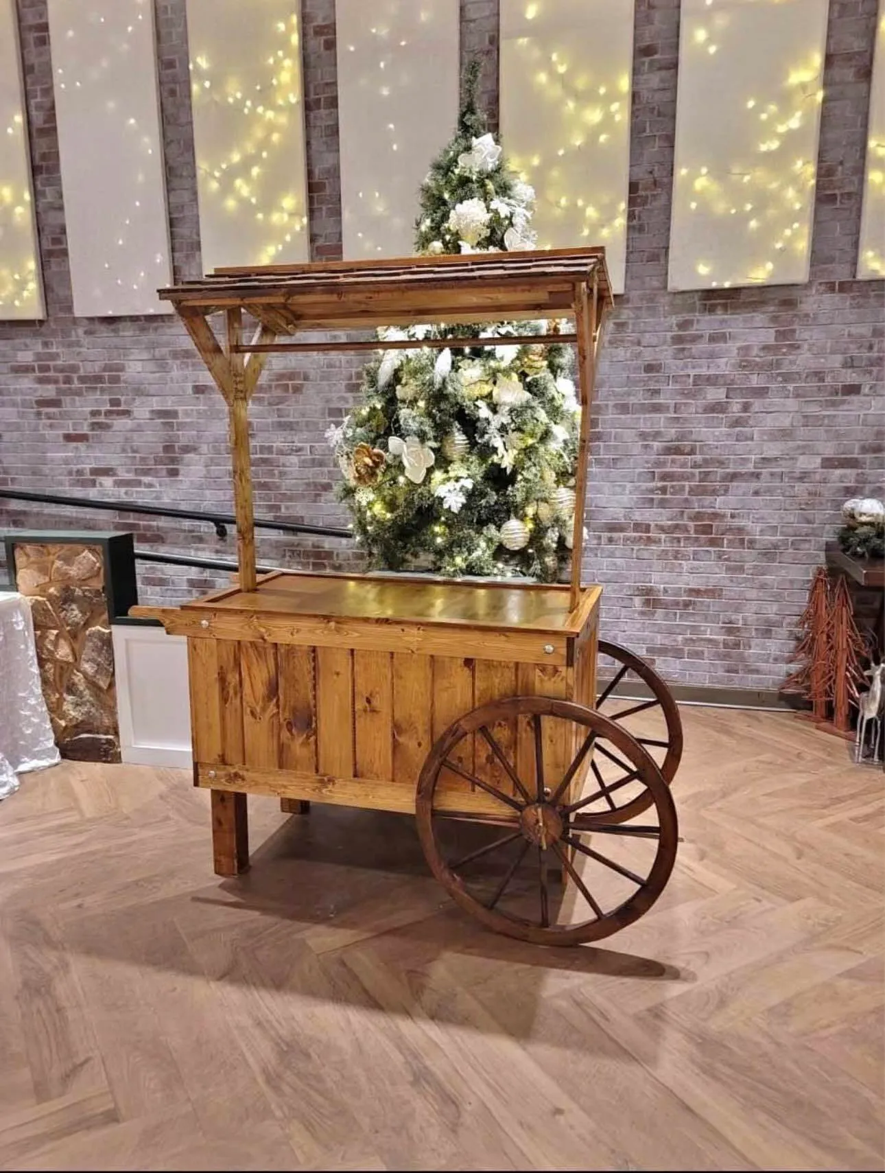 Rustic Candy Cart 