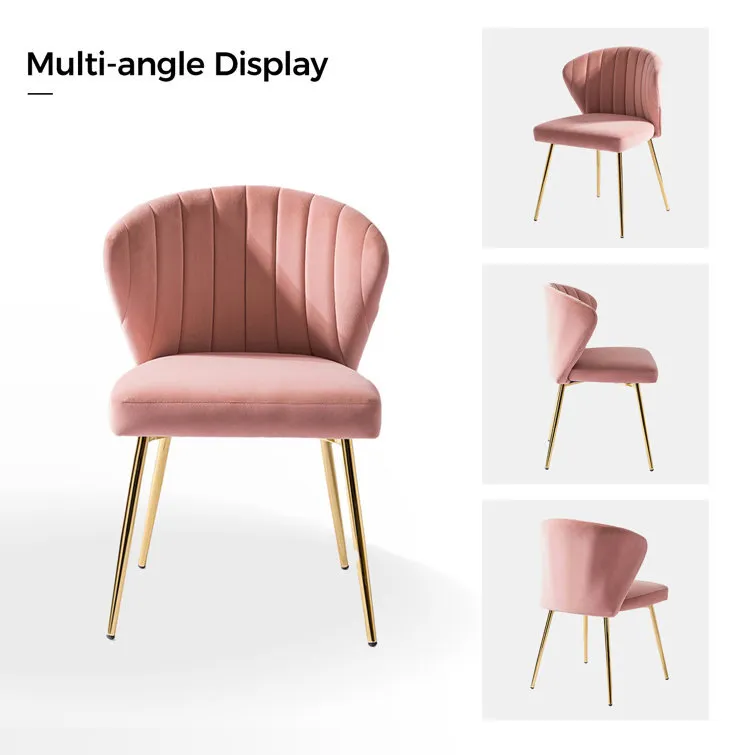Pink Velvet Chair 
