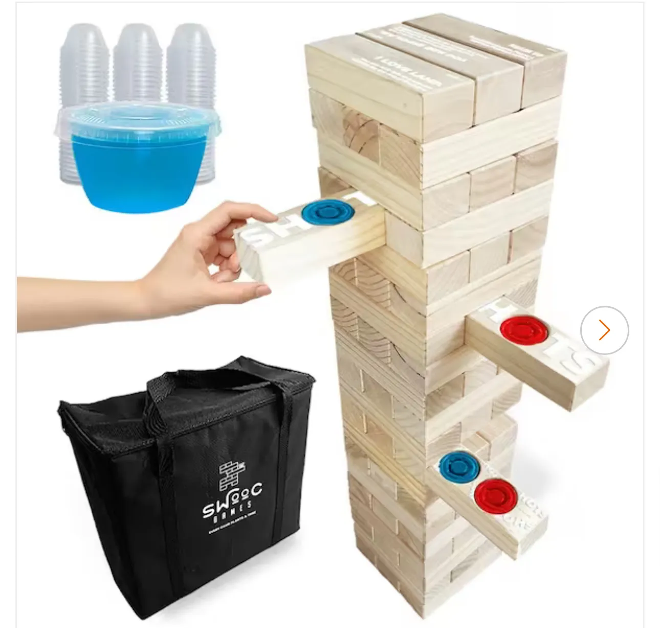Drunk Jenga (Hidden Shots)