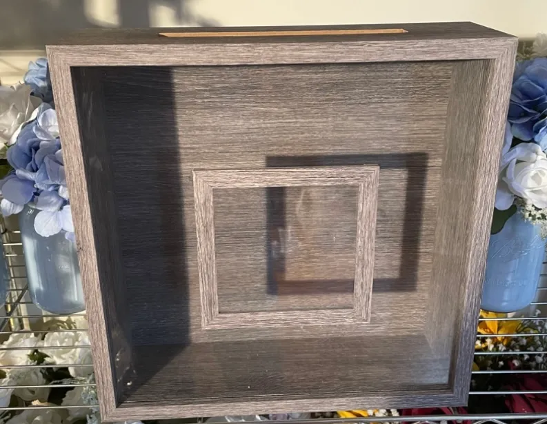 See-Through Wooden Card Box