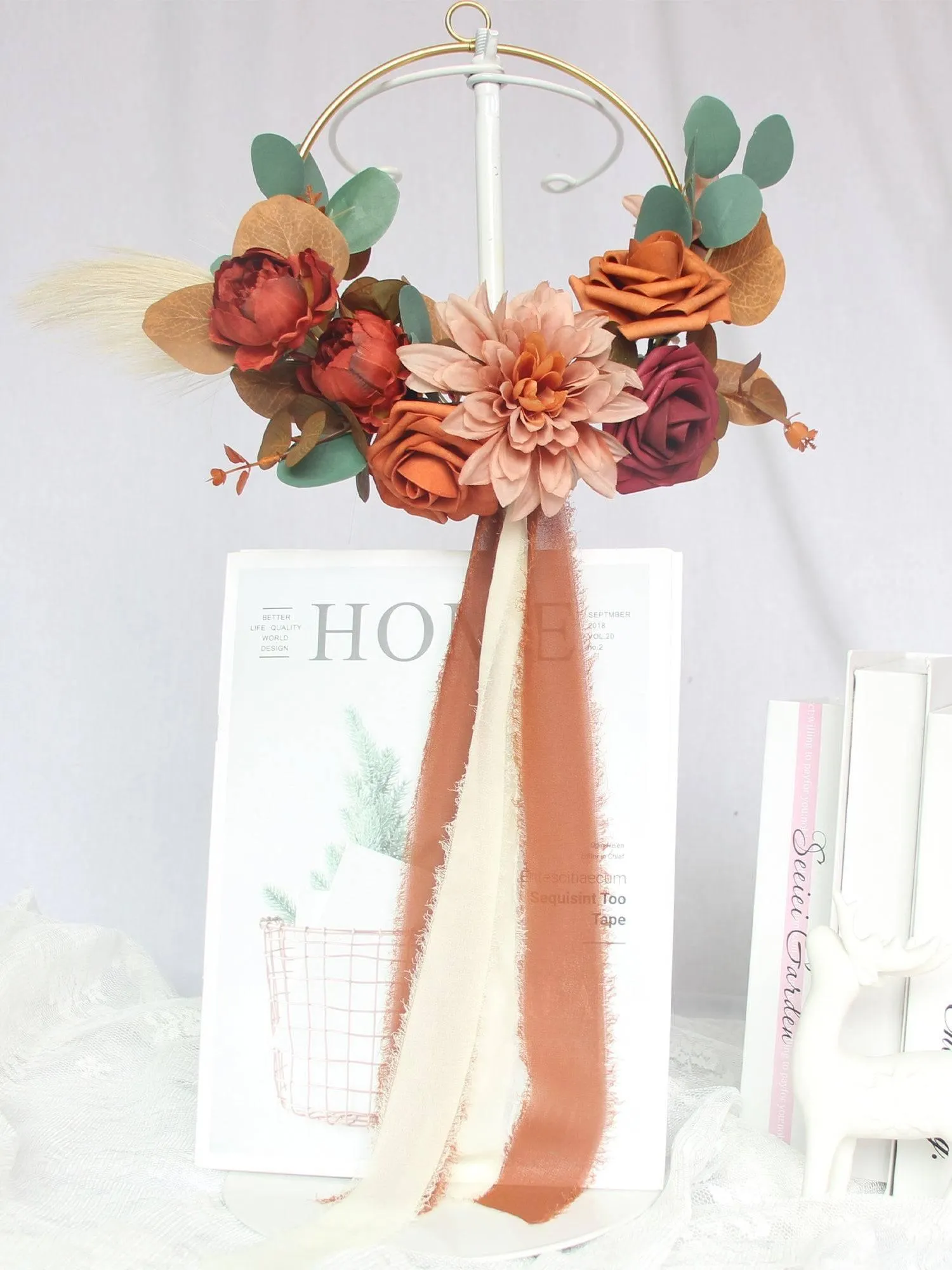Terracotta Bridesmaids Hoops