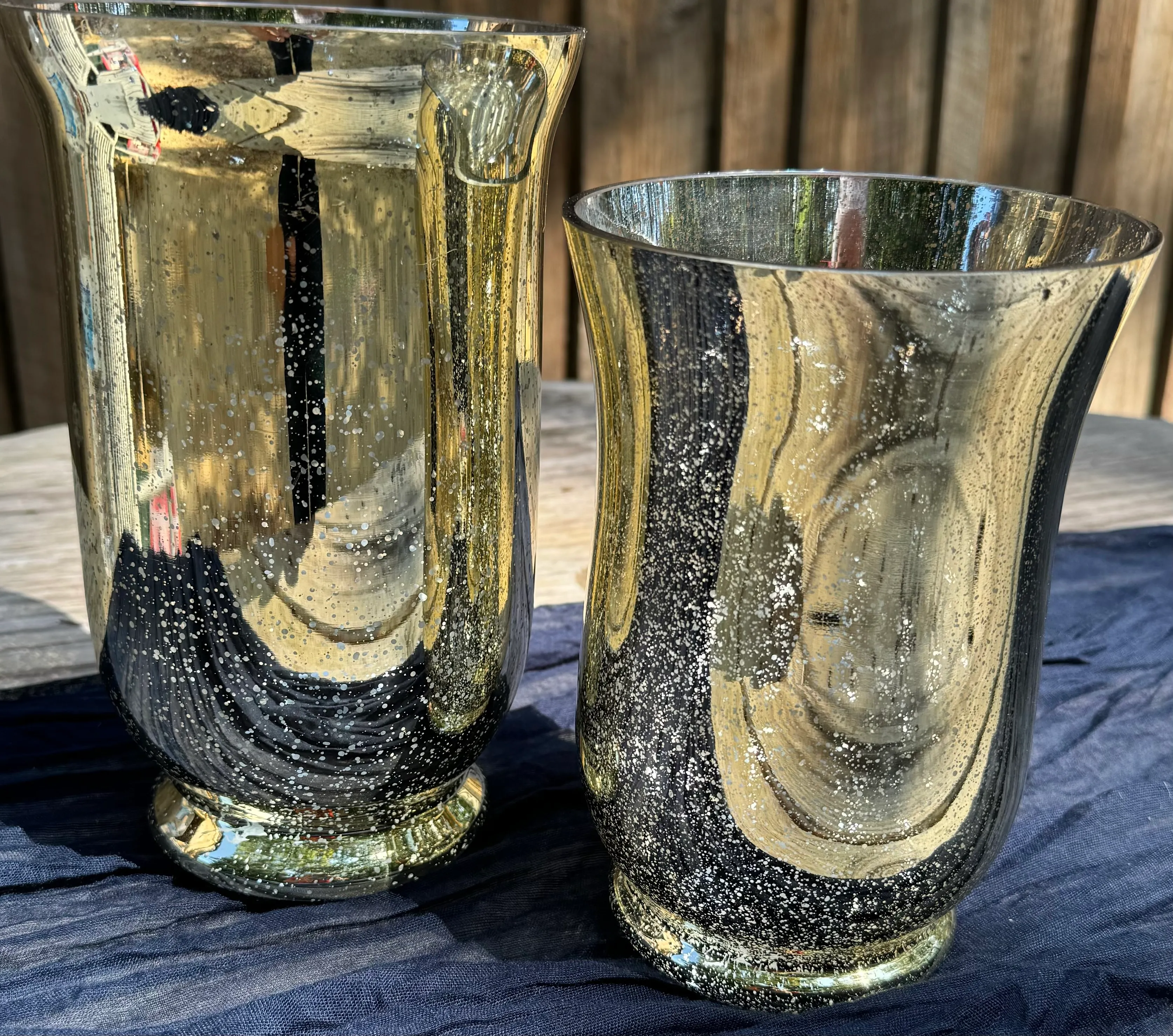 Medium Gold Vases