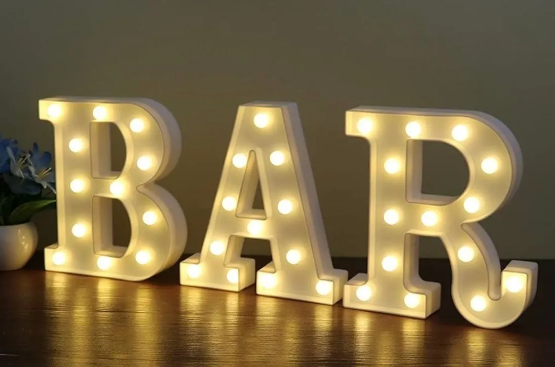 BAR Light-up Sign