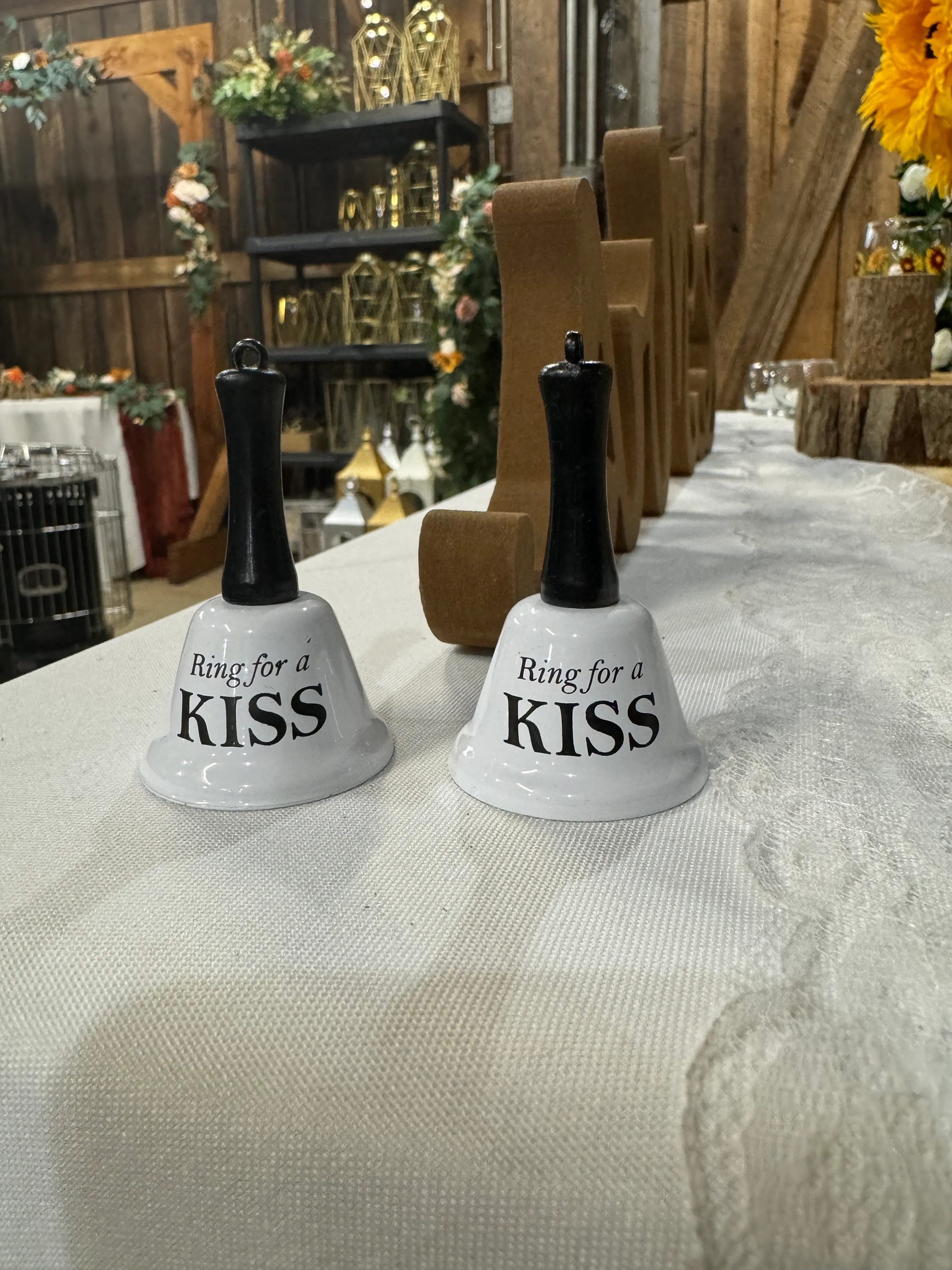 “Ring for a Kiss” Bells