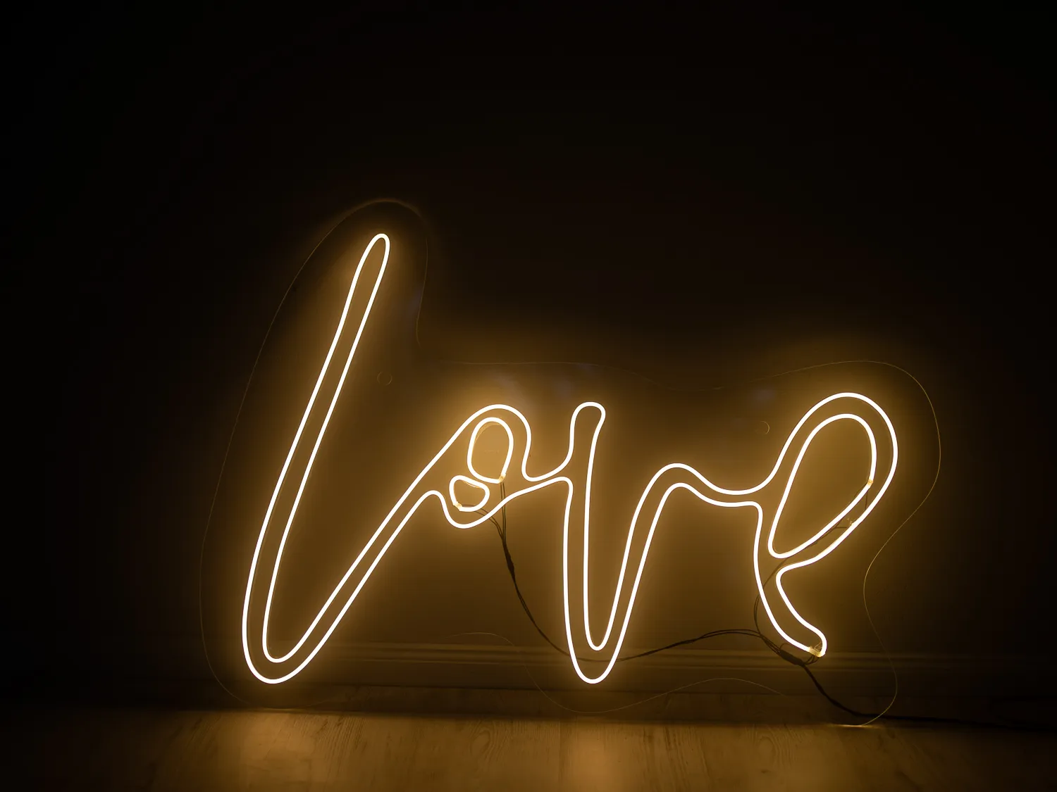 Neon sign LOVE