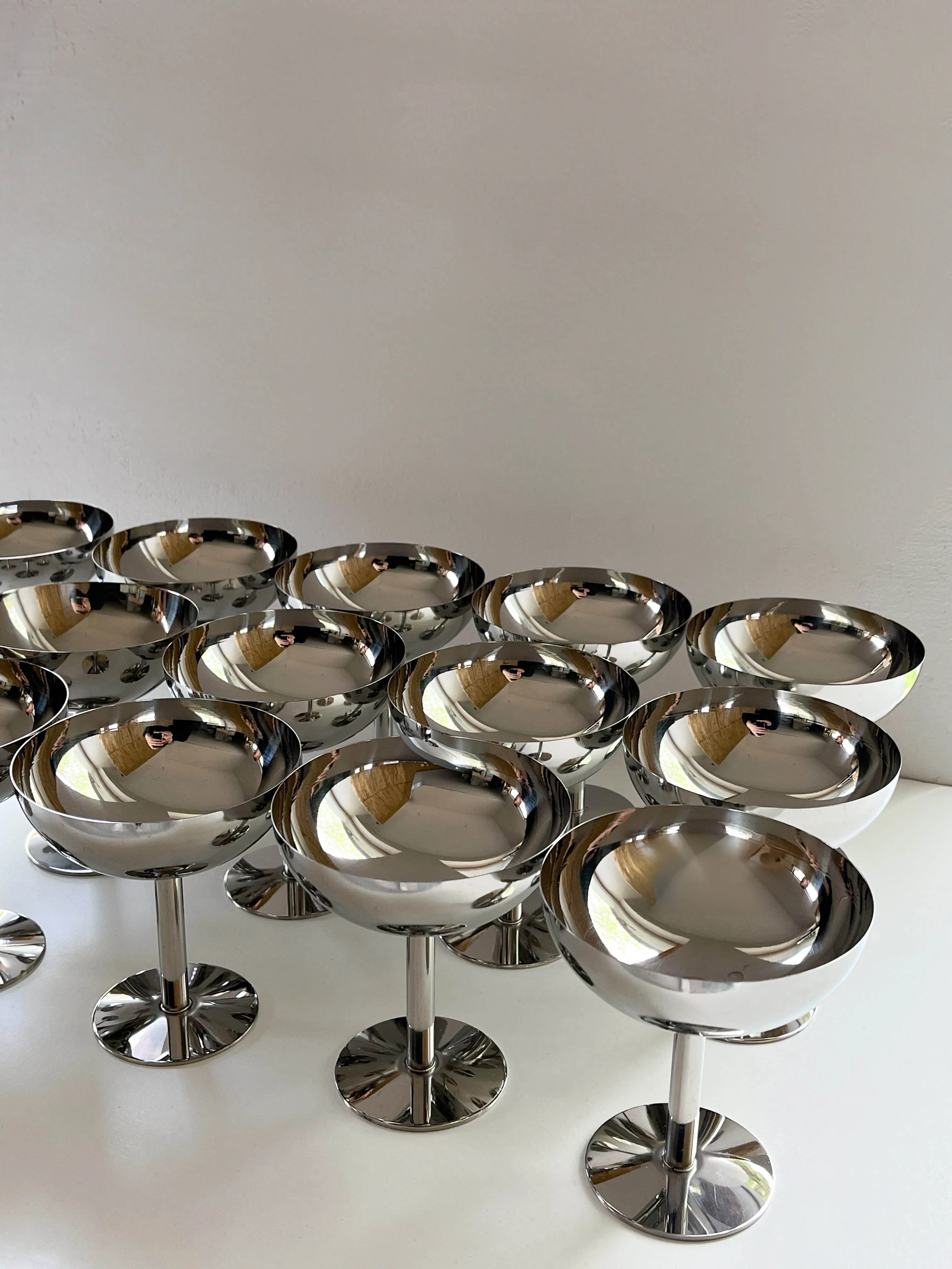 SILVER high bowl
