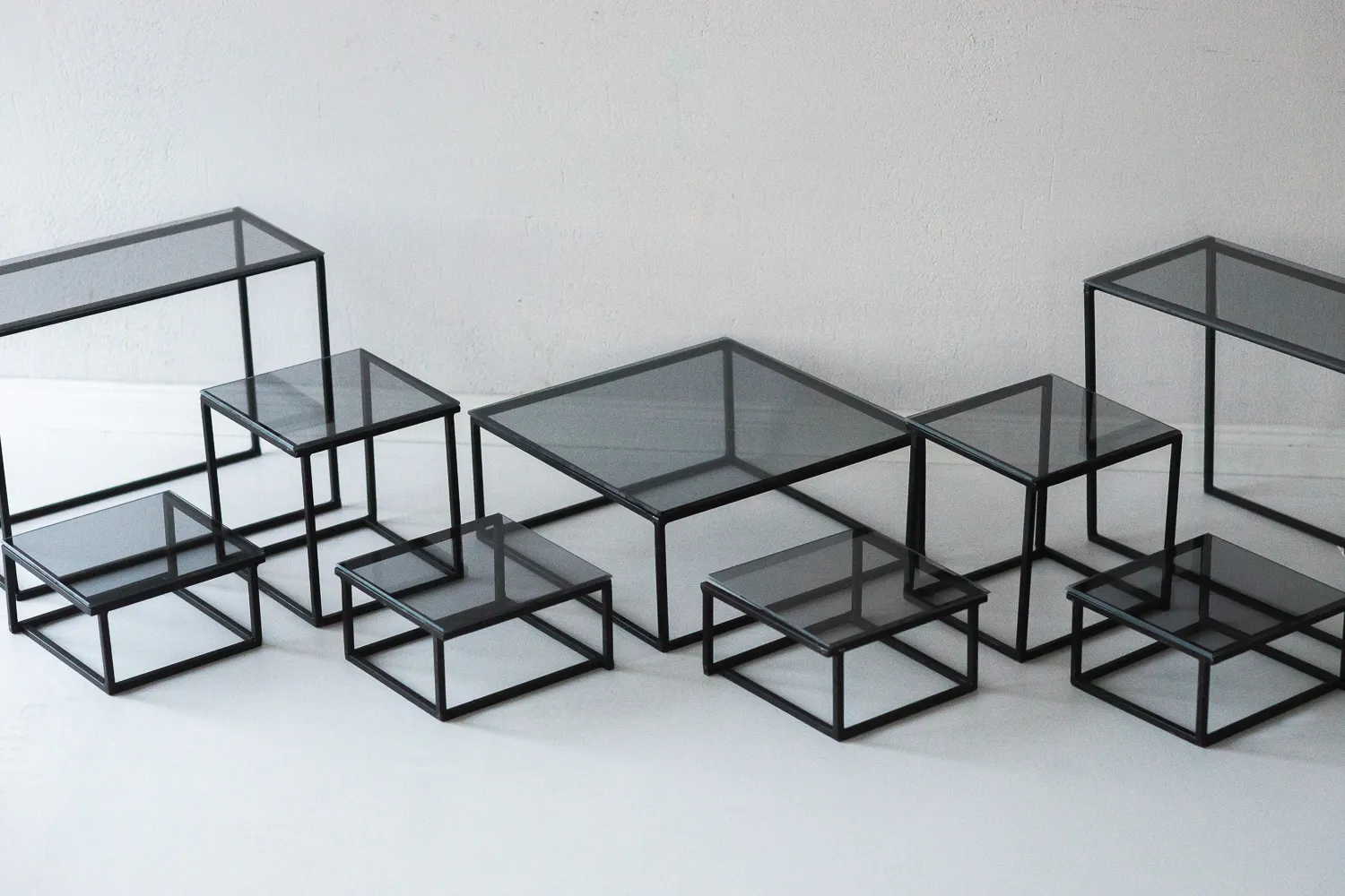 BLACK A dessert set